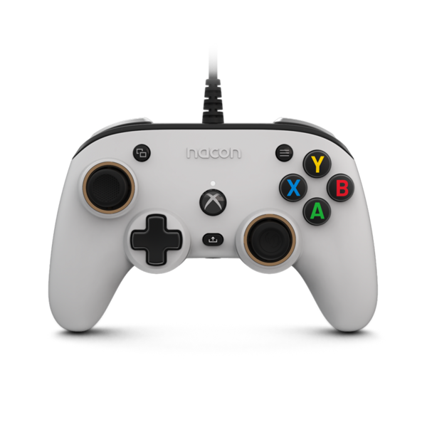 Kontroler Nacon Xbox Series Pro Compact, žičani, bijeli - Slika 1