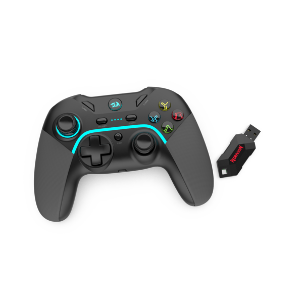 Kontroler Redragon Harrow Pro G808, bežični, PC, PS3, crni - Slika 6