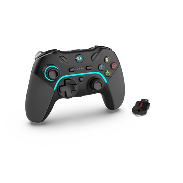 Kontroler Redragon Harrow Pro G808, bežični, PC, PS3, crni - Slika 2