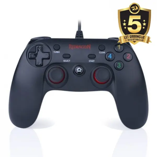 Kontroler Redragon Saturn G807, žičani, PC, crni - Slika 1