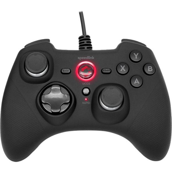 Kontroler Speedlink Rait, žičani, PC, PS3, Switch, crni - Slika 1