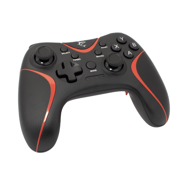 Kontroler White Shark GP-2038 Decurion, žičani, PC, PS3, crno-crveni - Slika 2