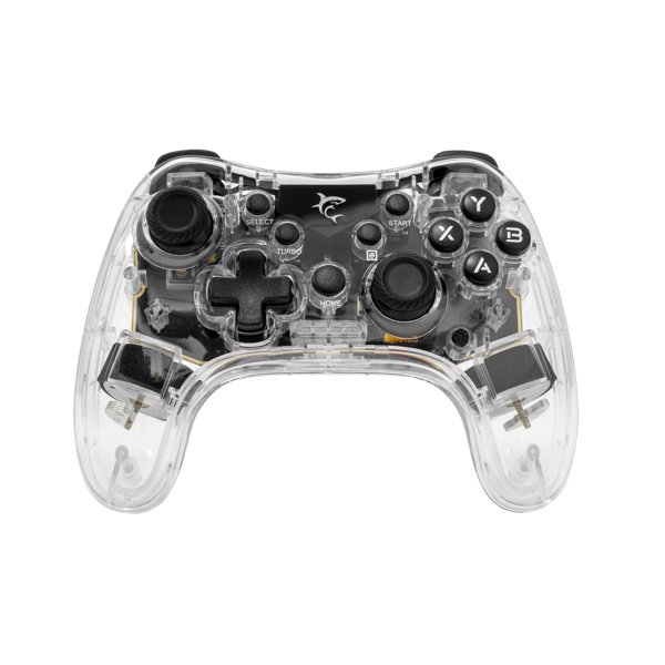 Kontroler White Shark GPW-8039 Legion Wireless, bežični, PC, PS3, PS4, Nintendo Switch, RGB, prozirni - Slika 2
