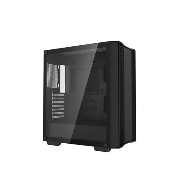Kućište DeepCool CC560 Limited V2, Mid tower, kaljeno staklo, bez napajanja, ATX, crno - Slika 1