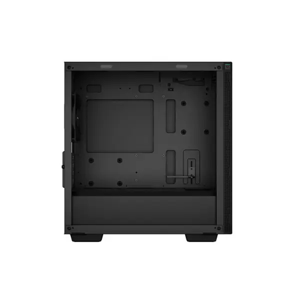Kućište DeepCool CH370, Mini tower, kaljeno staklo, bez napajanja, Micro ATX, crno - Slika 4