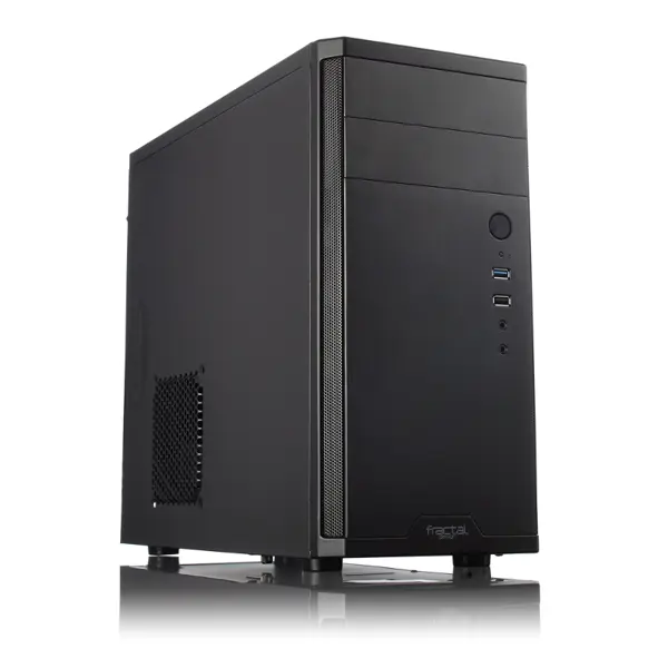 Kućište Fractal Core 1100, Midi tower, bez napajanja, Micro ATX, crno - Slika 1