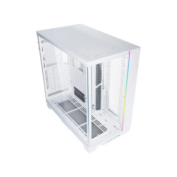 Kućište Lian Li O11 Dynamic EVO XL, Full Tower, kaljeno staklo, bez napajanja, E-ATX, bijelo - Slika 1