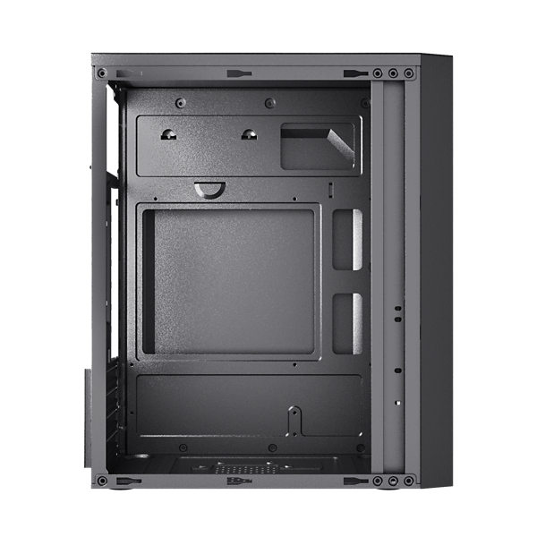 Kućište SBOX PCC-05, Mid tower, bez napajanja, Micro ATX, crno - Slika 5