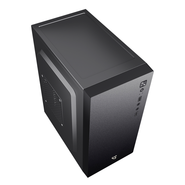 Kućište SBOX PCC-12, Mid tower, bez napajanja, Micro ATX, crno - Slika 4