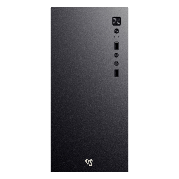 Kućište SBOX PCC-12, Mid tower, bez napajanja, Micro ATX, crno - Slika 3