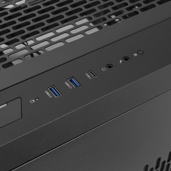 Kućište Thermaltake C700 TG ARGB, Mid tower, kaljeno staklo, bez napajanja, E-ATX, crno - Slika 6