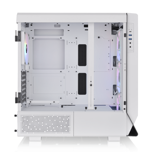 Kućište Thermaltake Ceres 500 TG ARGB Snow, Mid tower, kaljeno staklo, bez napajanja, E-ATX, bijelo - Slika 3
