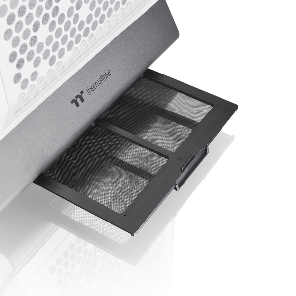 Kućište Thermaltake Ceres 500 TG ARGB Snow, Mid tower, kaljeno staklo, bez napajanja, E-ATX, bijelo - Slika 6