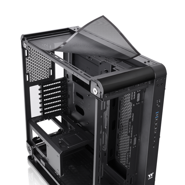 Kućište Thermaltake Core P6 TG, Mid tower, kaljeno staklo, bez napajanja, ATX, crno - Slika 9