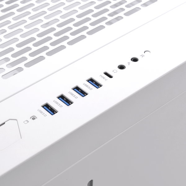 Kućište Thermaltake CTE C750 TG ARGB Snow, Full Tower, kaljeno staklo, bez napajanja, E-ATX, bijelo - Slika 5