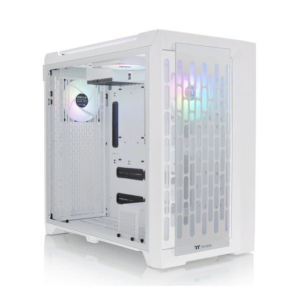 Kućište Thermaltake CTE C750 TG ARGB Snow, Full Tower, kaljeno staklo, bez napajanja, E-ATX, bijelo - Slika 1
