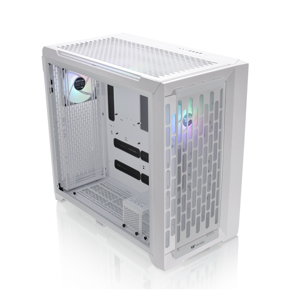 Kućište Thermaltake CTE C750 TG ARGB Snow, Full Tower, kaljeno staklo, bez napajanja, E-ATX, bijelo - Slika 2