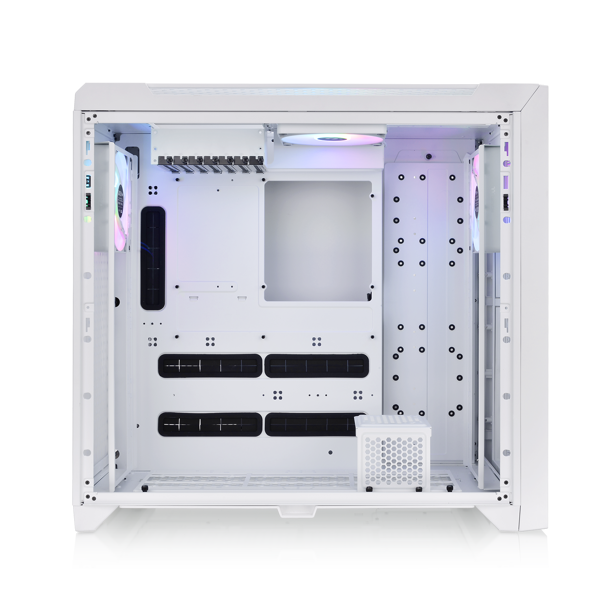 Kućište Thermaltake CTE C750 TG ARGB Snow, Full Tower, kaljeno staklo, bez napajanja, E-ATX, bijelo - Slika 3