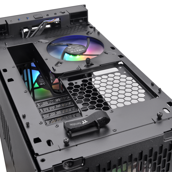 Kućište Thermaltake CTE T500 TG ARGB, Full tower, kaljeno staklo, bez napajanja, E-ATX, crno - Slika 8