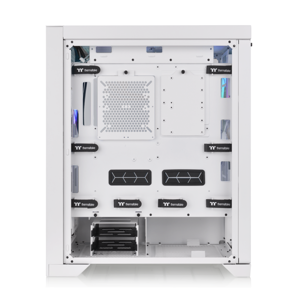 Kućište Thermaltake CTE T500 TG ARGB Snow, Full Tower, kaljeno staklo, bez napajanja, E-ATX, bijelo - Slika 3