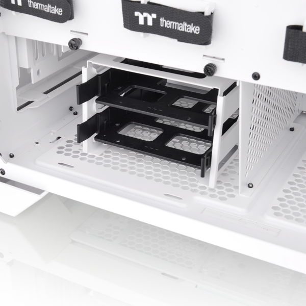 Kućište Thermaltake CTE T500 TG ARGB Snow, Full Tower, kaljeno staklo, bez napajanja, E-ATX, bijelo - Slika 6