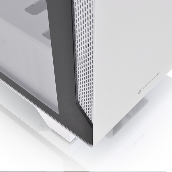 Kućište Thermaltake S100 TG Snow, Micro tower, kaljeno staklo, bez napajanja, Micro ATX, bijelo - Slika 6