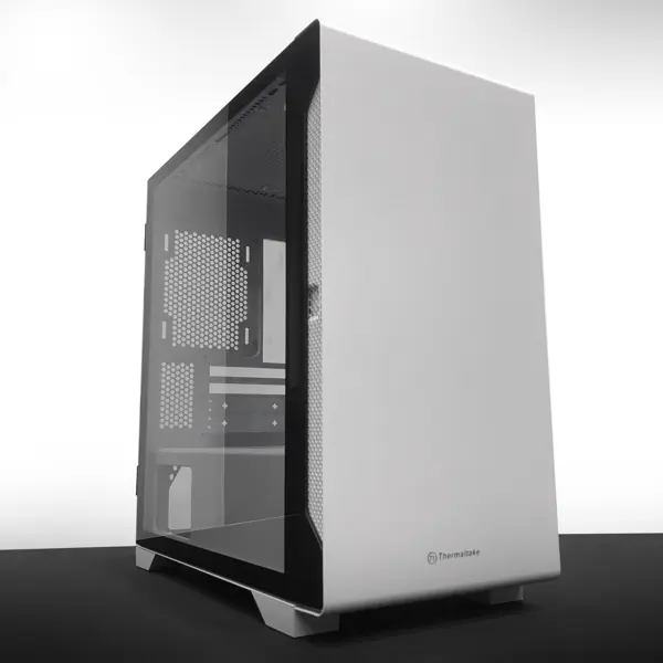 Kućište Thermaltake S100 TG Snow, Micro tower, kaljeno staklo, bez napajanja, Micro ATX, bijelo - Slika 9