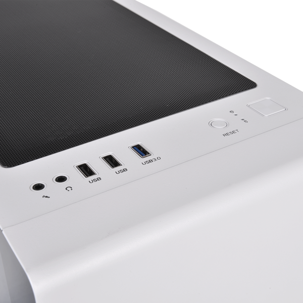 Kućište Thermaltake S100 TG Snow, Micro tower, kaljeno staklo, bez napajanja, Micro ATX, bijelo - Slika 5