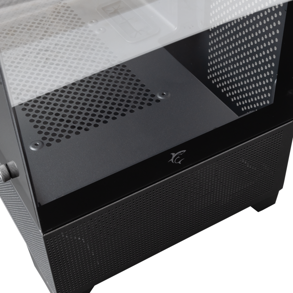 Kućište White Shark GCC-2304 Torpedo, Midi tower, kaljeno staklo, bez napajanja, Micro ATX, crno - Slika 2