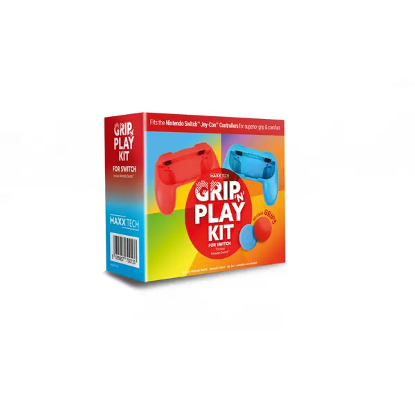 Kućište za kontroler Maxx Tech Grip 'n' Play Kit, za Nintendo Switch - Slika 8