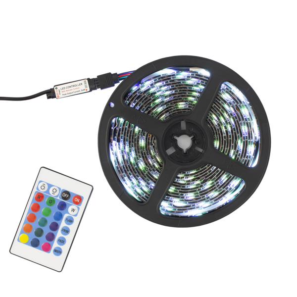 LED traka White Shark LED-03 Helios, 3.0m, s daljinskim, RGB - Slika 4
