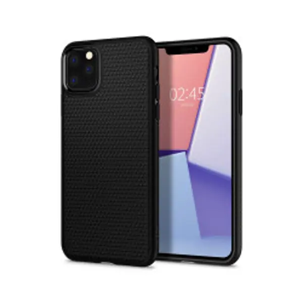 Maskica za mobitel Spigen Liquid Air, za Apple iPhone 11 Pro, crna - Slika 1
