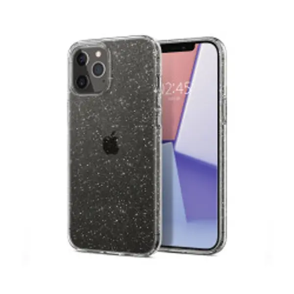 Maskica za mobitel Spigen Liquid Crystal Glitter, za Apple iPhone 12/Pro, glitter prozirna - Slika 1