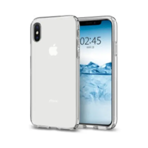Maskica za mobitel Spigen Liquid Crystal, za Apple iPhone XS/X, prozirna - Slika 1