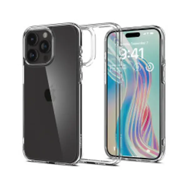 Maskica za mobitel Spigen Ultra Hybrid, za Apple iPhone 15 Pro Max, prozirna - Slika 1