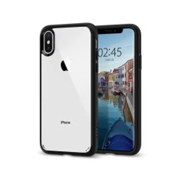 Maskica za mobitel Spigen Ultra Hybrid, za Apple iPhone XS/X, crna - Slika 1