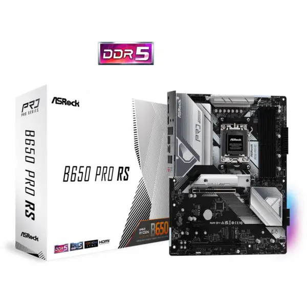 Matična ploča ASRock B650 Pro RS, AMD AM5, ATX - Slika 1