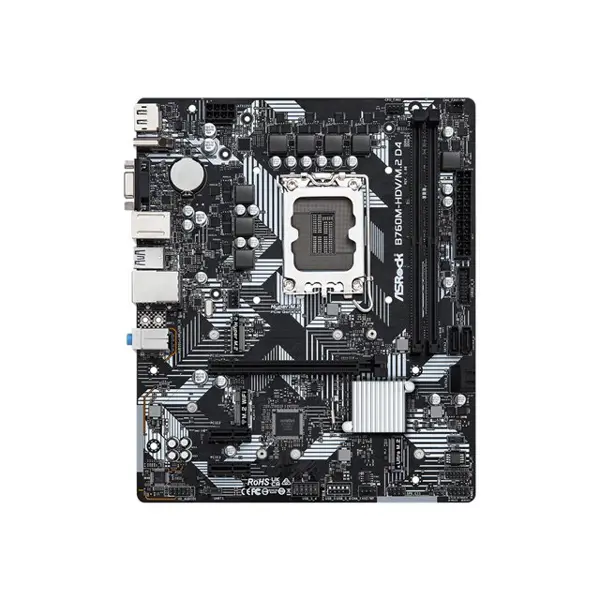 Matična ploča ASRock B760M-HDV/M.2 D4 DDR4, Intel LGA1700, Micro ATX - Slika 2