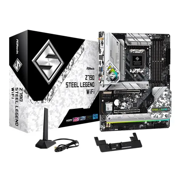 Matična ploča ASRock Z790 Steel Legend WiFi DDR5, Intel LGA1700, WiFi, Bluetooth, ATX - Slika 1