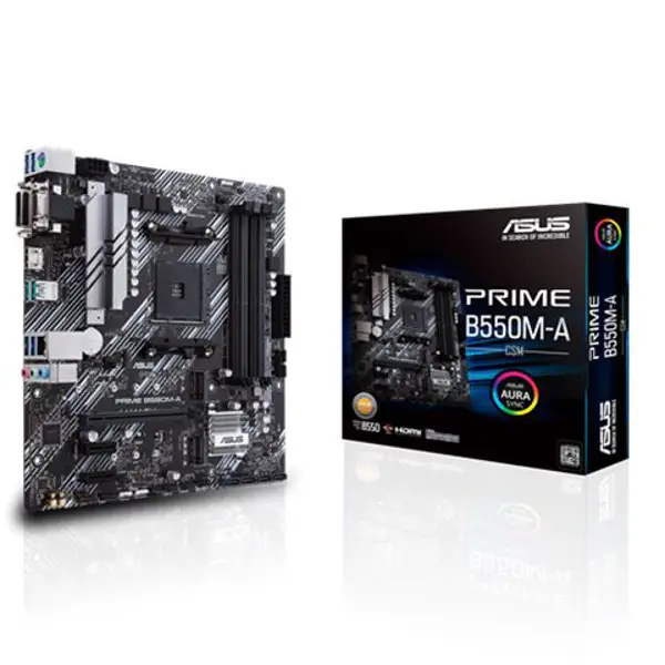 Matična ploča Asus Prime B550M-A/CSM, AMD AM4, Micro ATX - Slika 1