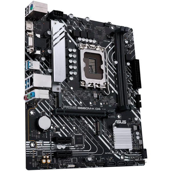 Matična ploča Asus Prime B660M-K D4 DDR4, Intel LGA1700, Micro ATX - Slika 1