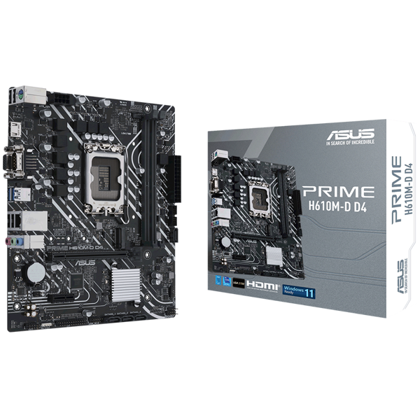 Matična ploča Asus Prime H610M-D D4 DDR4, Intel LGA1700, Micro ATX - Slika 1