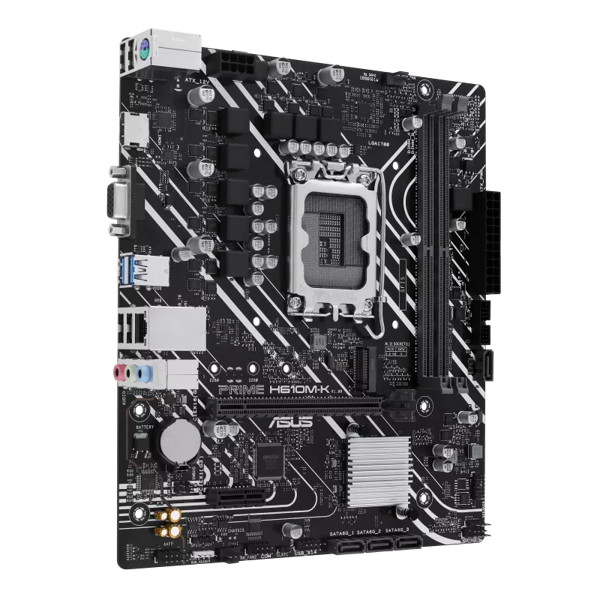 Matična ploča Asus Prime H610M-K DDR5, Intel LGA1700, Micro ATX - Slika 3