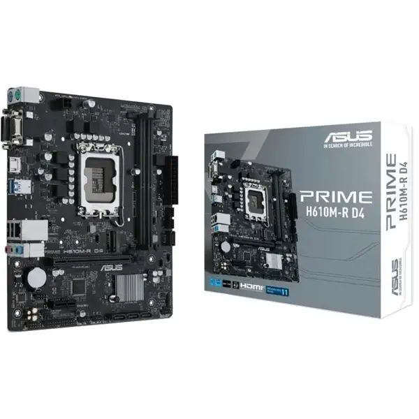 Matična ploča Asus Prime H610M-R D4-SI DDR4, Intel LGA1700, Micro ATX - Slika 1