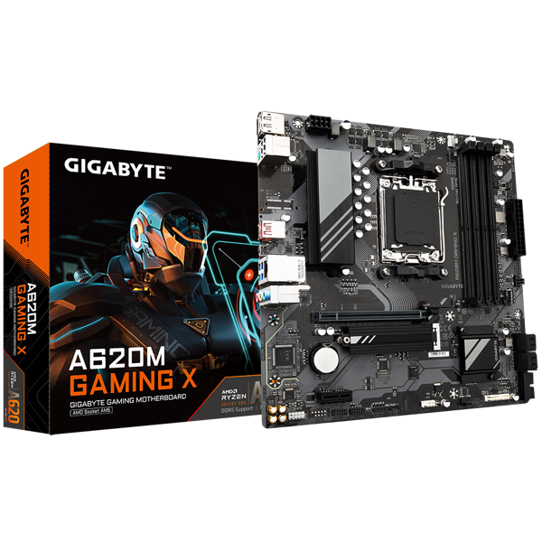 Matična ploča Gigabyte A620M Gaming X, AMD AM5, Micro ATX - Slika 1
