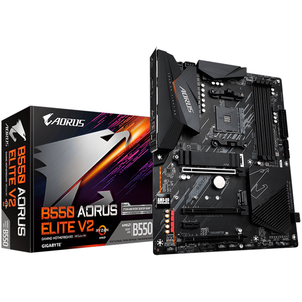 Matična ploča Gigabyte B550 Aorus Elite V2, AMD AM4, ATX - Slika 1