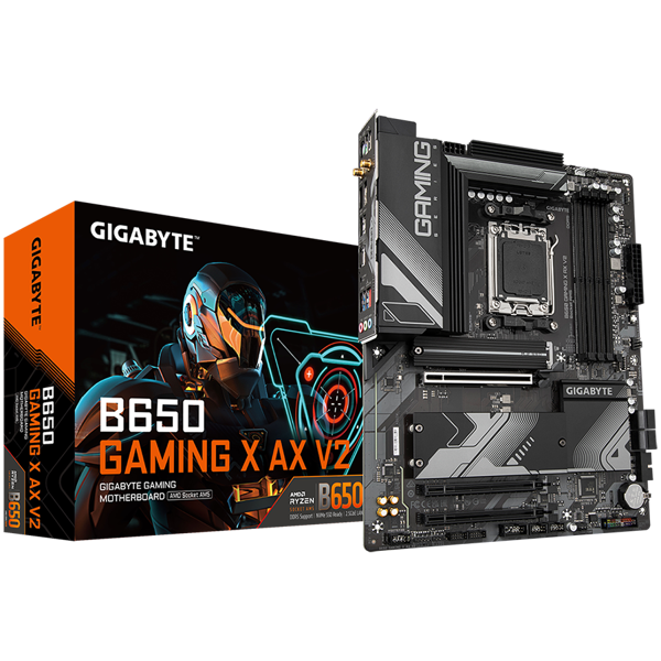 Matična ploča Gigabyte B650 Gaming X AX V2, AMD AM5, WiFi, Bluetooth, ATX - Slika 1