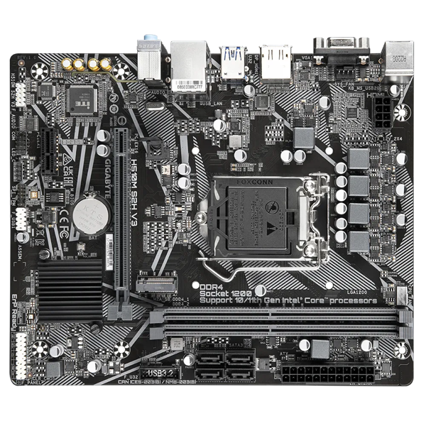 Matična ploča Gigabyte H510M S2H V3, Intel LGA1200, Micro ATX - Slika 2