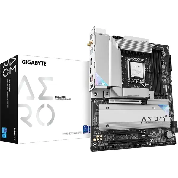 Matična ploča Gigabyte Z790 Aero G DDR5, Intel LGA1700, WiFi, Bluetooth, ATX - Slika 1