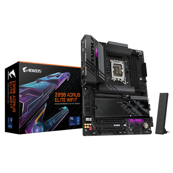 Matična ploča Gigabyte Z890 Aorus Elite WiFi7, Intel LGA1851, WiFi, Bluetooth, ATX - Slika 1
